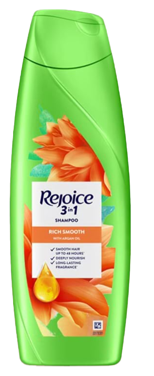 Rejoice 3-in-1 Rich Smooth Shampoo with Argan Oil (300ml)