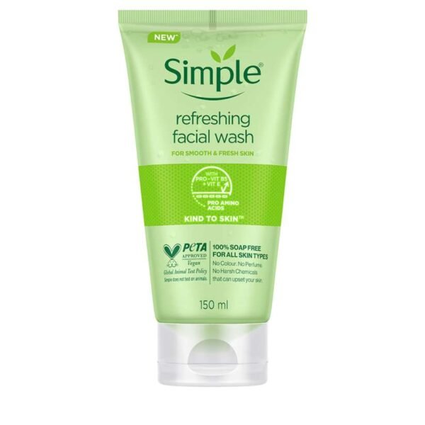 Simple Kind to Skin Refreshing Facial Wash (150ml)