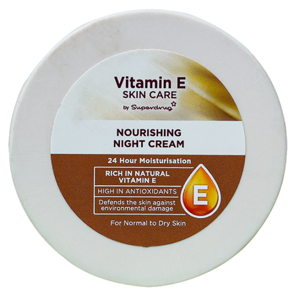 Superdrug Vitamin E Moisturising Night Cream (75ml)