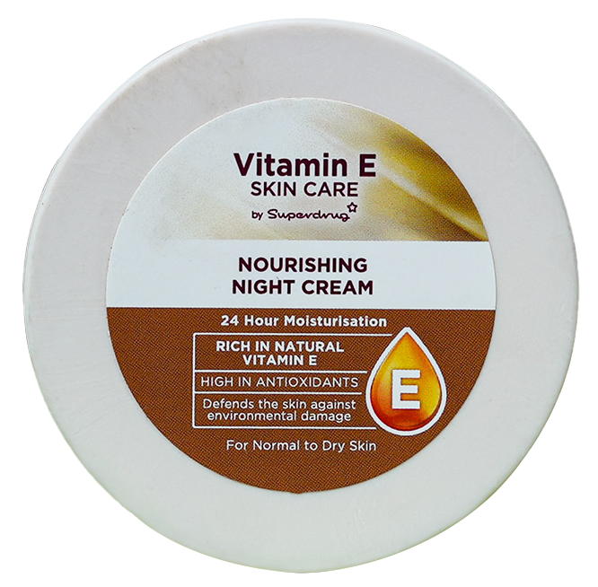Superdrug Vitamin E Moisturising Night Cream (75ml)